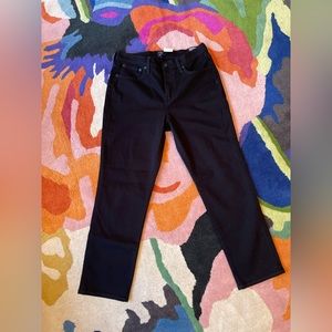 J Crew Essential Straight Jean in Black NWT